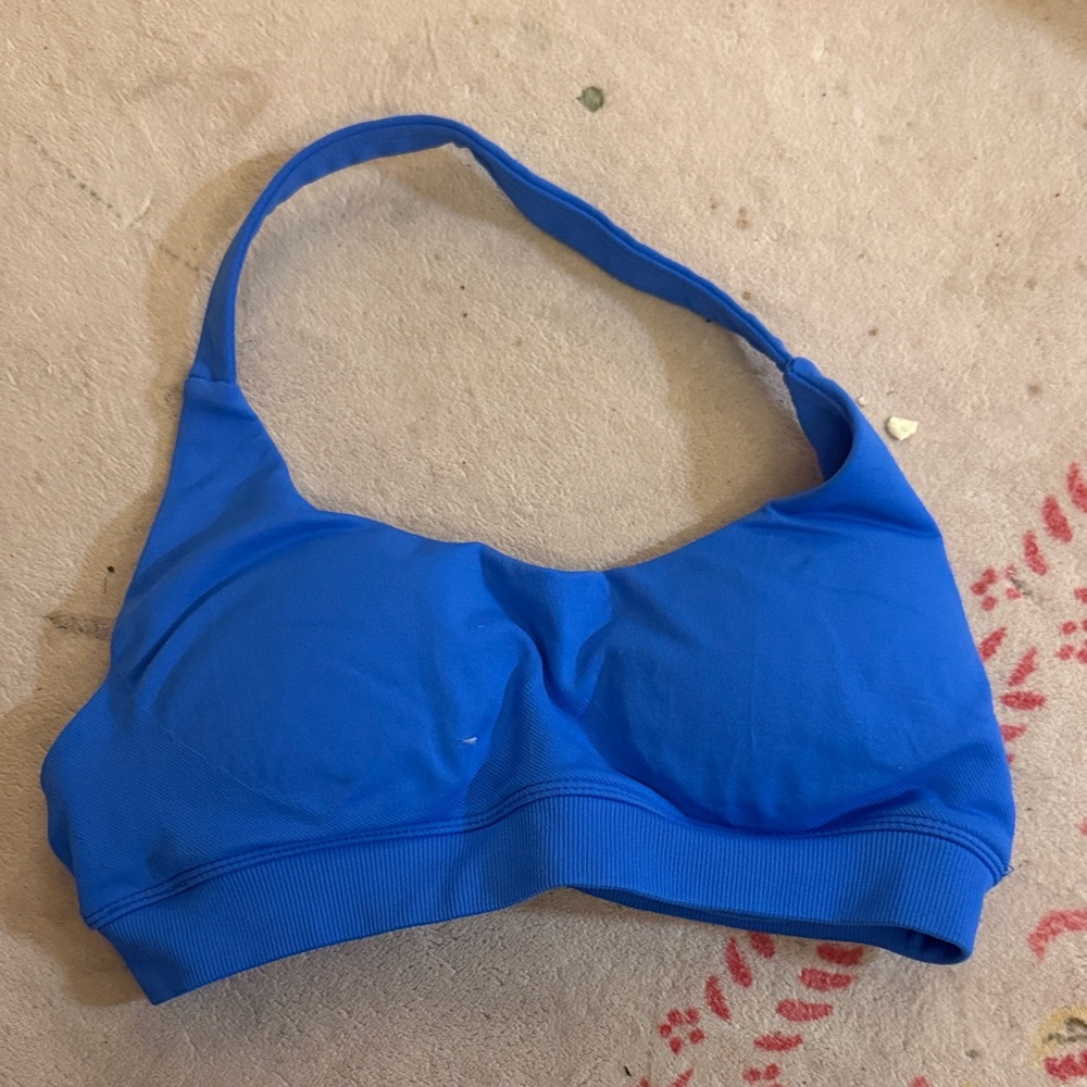 Blue Women's Sports Bra